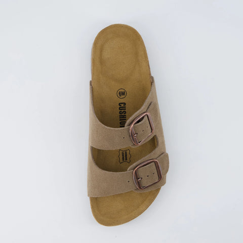Logo Leather Sandal
