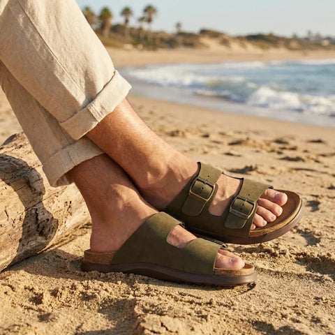 Mars Double Buckle Sandals
