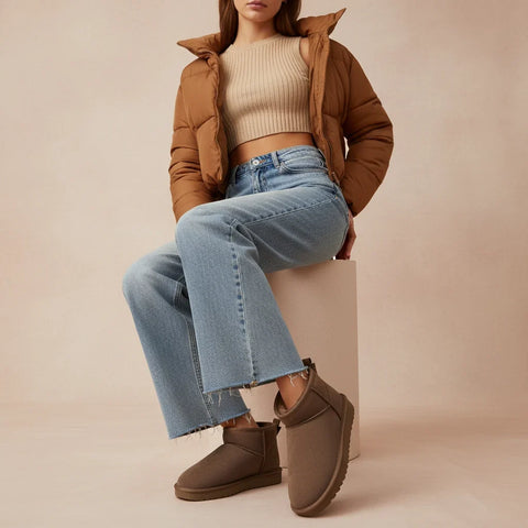 Hip-3 Genuine Suede Boots