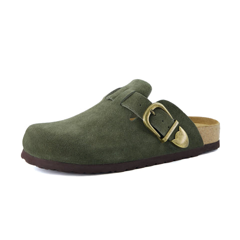 Hamlet Leather Clogs