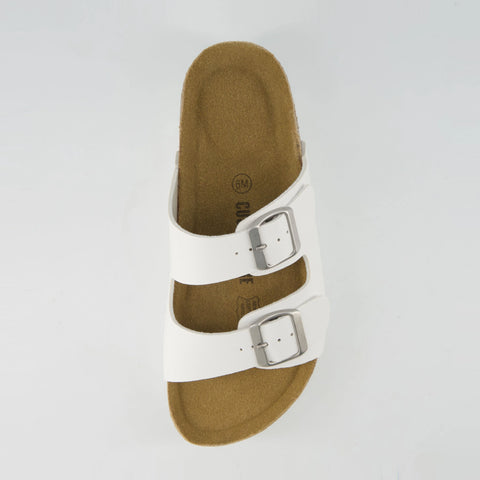 Plane Platform Footbed Sandal
