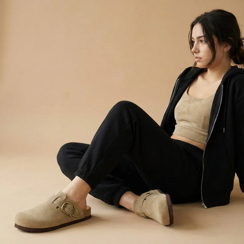 Hamlet Leather Clogs